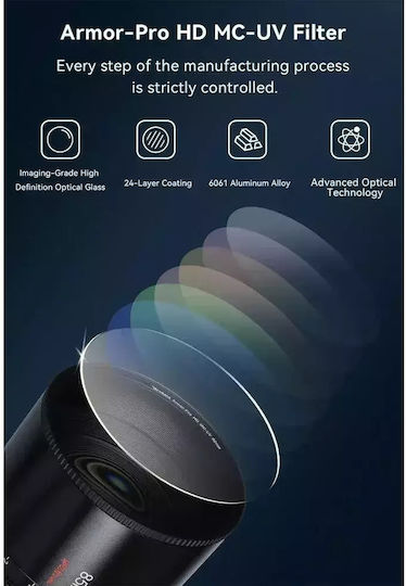 7artisans Armor-pro Hd Mc Uv 77mm