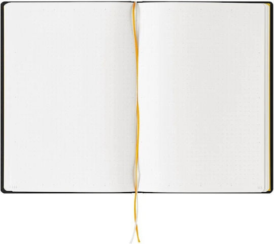 Mnemosyne Notebooks A5 Bullet 240 Sheets with Dots with Hard Cover Gray