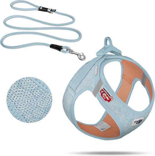 Curli Каишка/Водач за Куче Каишка Stretch Comfort Leash в Розов цвят
