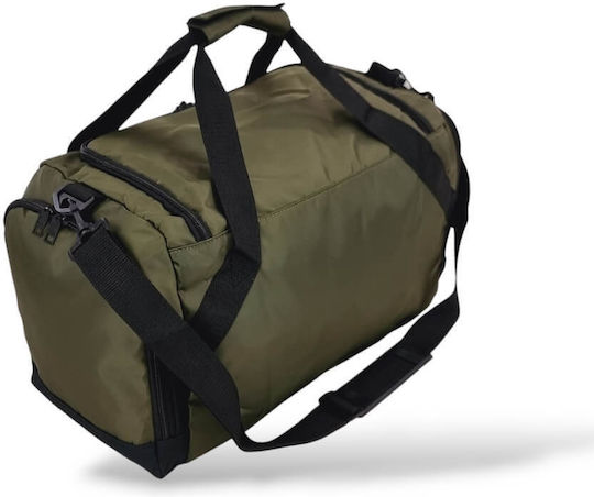 Diplomat Sacramento Σακ Βουαγιάζ 31lt Πράσινο Υφασμάτινο Μ50xΠ23xΥ28εκ.