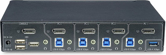 StarTech 4-port KVM & Data Switch P4AD122-KVM-SWITCH