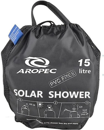Aropec Solar Shower for Camping 15lt