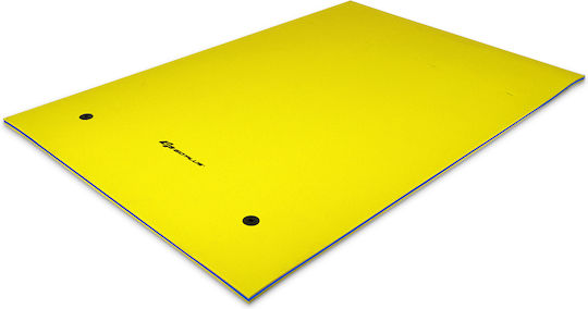 Costway Inflatable Pool Mattress Yellow 270x180cm