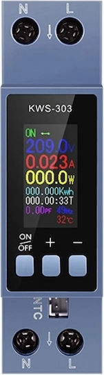Sinotimer Voltmetru Panou Electric Digital Șină Monofazic