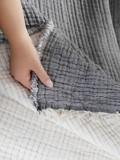 Aigaion Super Soft Покривало Единично Черно 170x240см