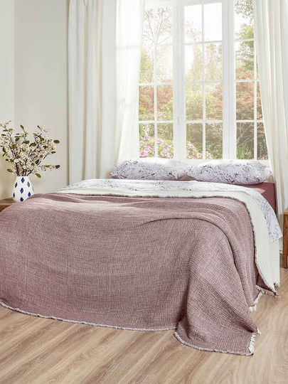 Aigaion Super Soft Покривало Кингсайз Burgundy 250x240см