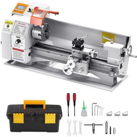 Vevor Μηχανουργικός Τόρνος QZDCLWCC8718VDYLAV2 με Ισχύ 1.25kW