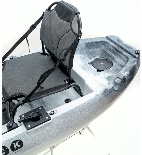 SCK SCK-C2-WH/BK Πλαστικό Kayak Ψαρέματος 2 Ατόμων Λευκό
