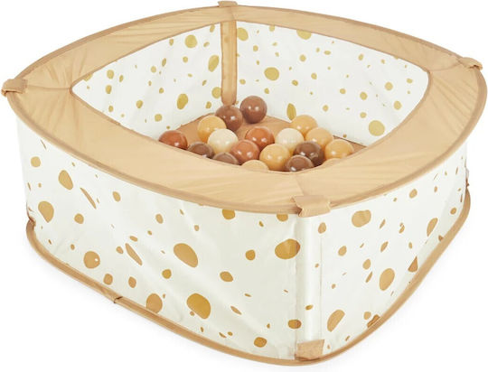 Bieco Παιδική Πισίνα Φουσκωτή 70x70x33εκ. Μπεζ