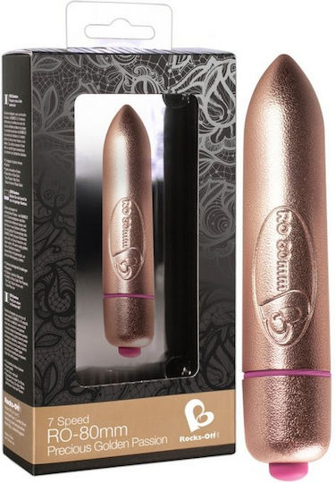 Rocks Off Mini Δονητής Bullet 1.5cm Χρυσός