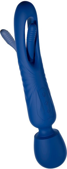 You2Toys 2 in 1 Wand Vibrator Massage 24.3cm Blau