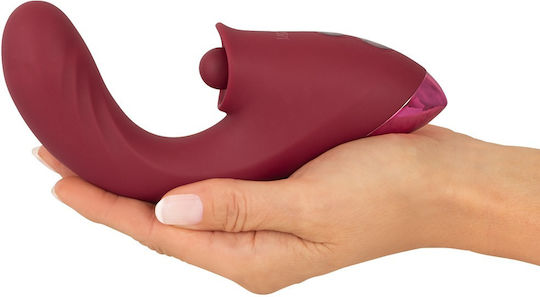 Javida Δονητής Rabbit με Απομακρυσμένο Έλεγχο 17.8cm Κόκκινος