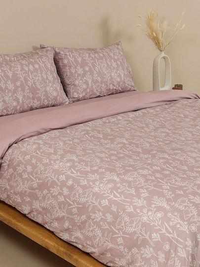 Sunshine Cotton Feelings 2050 Kissenbezug-Set mit Umschlagumschlag 2050 Powder 50x70cm.