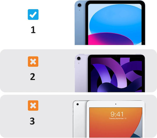 0.3мм Закалено стъкло (iPad 2022 10.9'' - iPad 2022 10.9 инчаУниверсален 9")