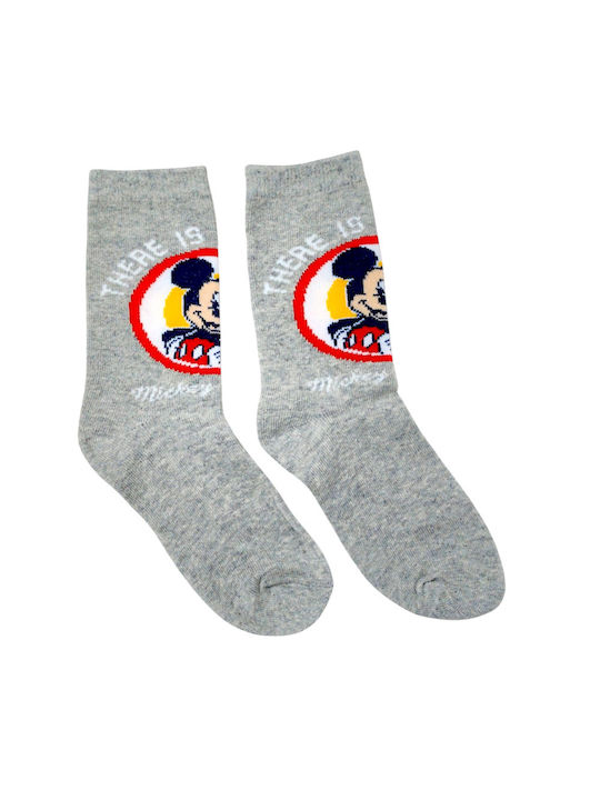 Disney Kids' Socks Gray 3 Pairs