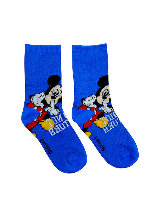 Disney Kids' Socks Gray 3 Pairs