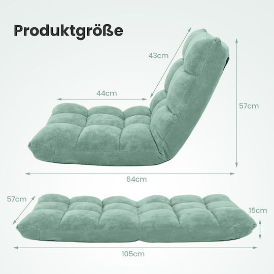 Μαξιλάρα Πράσινο 105x56x15cm