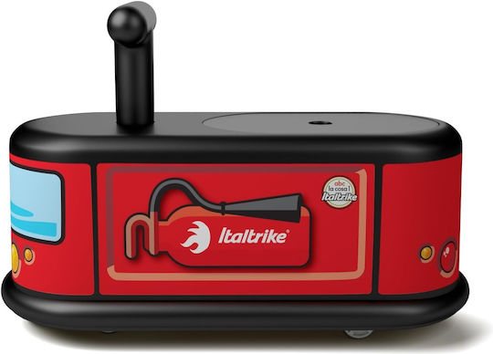 Italtrike La Cosa Firetruck Car Ride On for 12+ Months Red