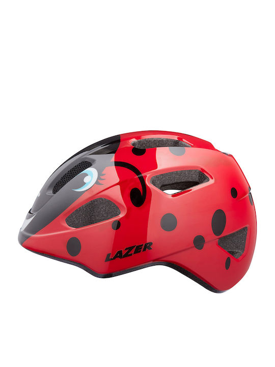 Lazer Pnut KC Kids' Helmet for City Bike Red