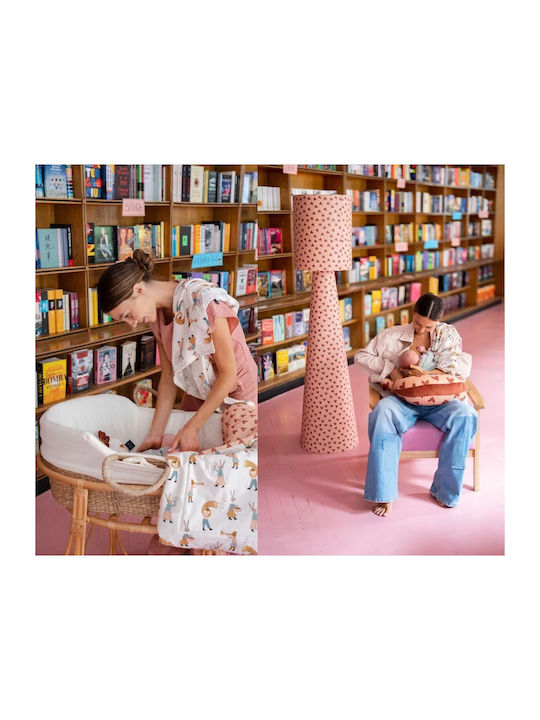 La Millou Bamboo Swaddle Blanket Muslin Pink 70x70cm 2 Pieces