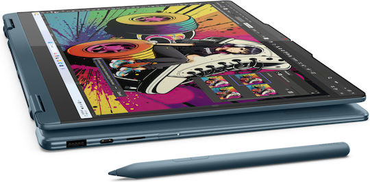 Lenovo Yoga 7 2-in-1 14AKP10 14" OLED FHD+ Touchscreen (Ryzen AI 300 Series-7 350/16GB/1TB SSD/W11 Home) Tidal Teal (GR Keyboard)