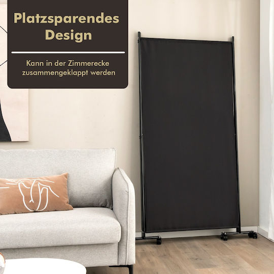 Costway Dekorativer Raumteiler Metall 262x180cm