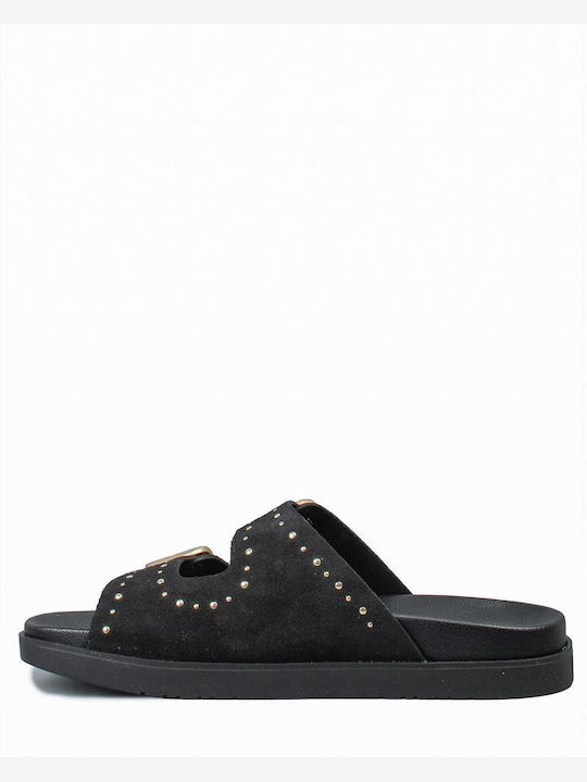 Γυναικεία Σανδάλια Flatforms Μαύρα
