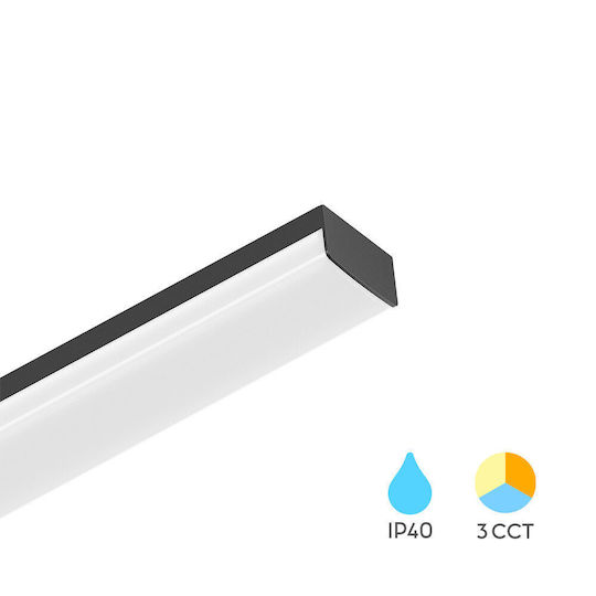 Braytron Γραμμικό Φωτιστικό Οροφής IP40 Μ119xΒ6xΥ3.6εκ.