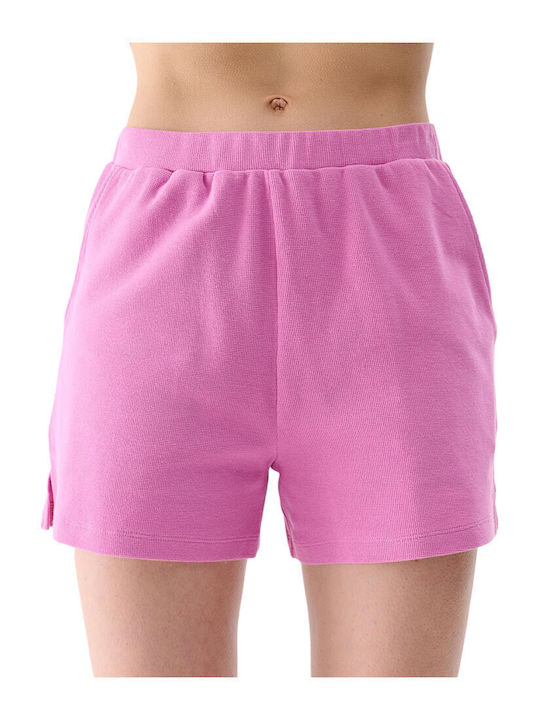 Women's High-waisted Sporty Shorts Pink