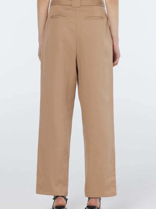 Scotch & Soda Daisy Γυναικείο Υφασμάτινο Παντελόνι Sand