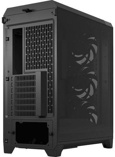 Fractal Design Meshify 3 TG Light Tint Gaming Midi Tower Κουτί Υπολογιστή με Πλαϊνό Παράθυρο Μαύρο