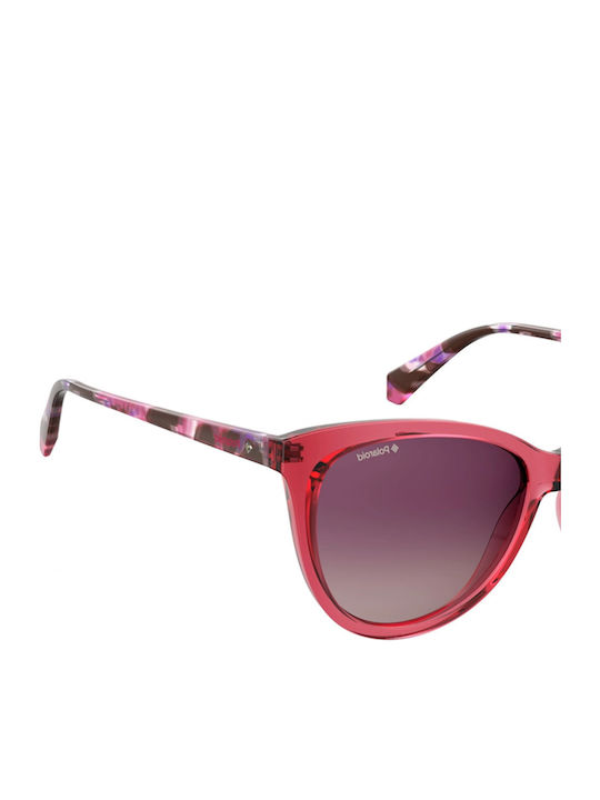 Polaroid Feminini Ochelari de soare cu Roșu Cadru și Roșu Polarized Lentilă PLD6104/S/X VA4/JR