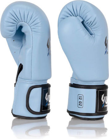Yuth Boxing Gloves Leather for Match Pink