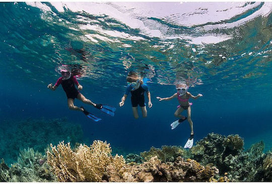 CressiSub Flippers Swimming Agua Acquamarina