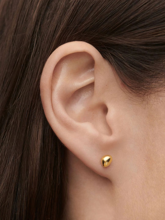 P D Paola Einzelner Ohrring aus Silber Vergoldet P D Paola Einzelner Ohrring aus Silber Vergoldet
