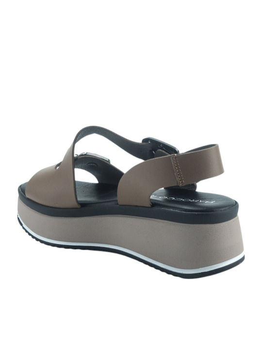 Women's Platform Shoes Brown