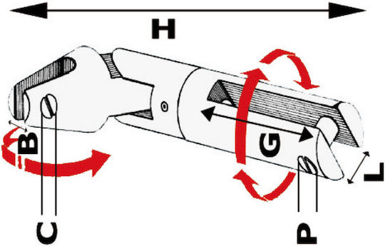 Στριφτάρι Άγκυρας Διπλό Inox 9 Mm 10 Mm
