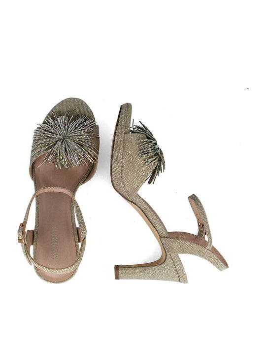 Sandalen Gold
