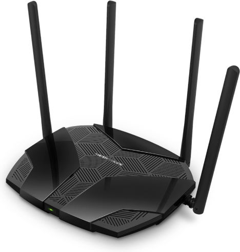 Mercusys MR80X v2.2 Wireless Router Wi‑Fi 6 with 3 Gigabit Ports