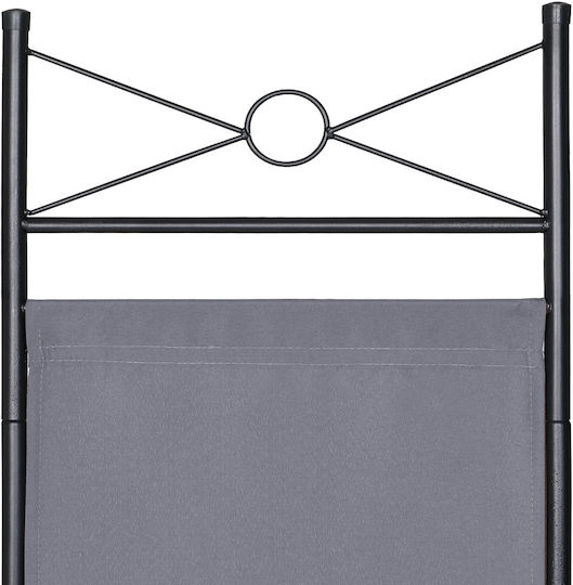 Paravan Casaria Antracit Dimensiuni 180x163cm Pliabil