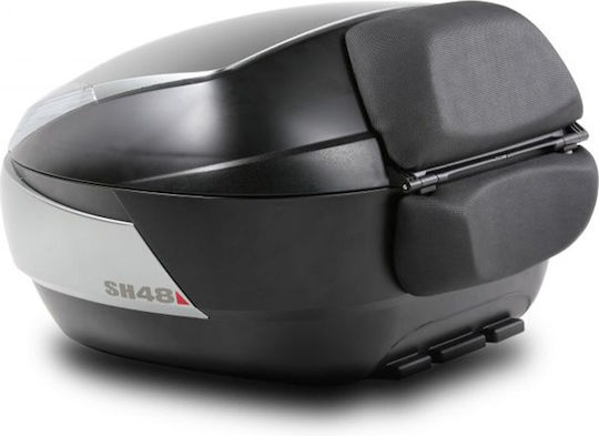 Βαλιτσα Κεντρικη Sh48/d0b48406r Titanium Carbon Cover Backrest 48l Shad