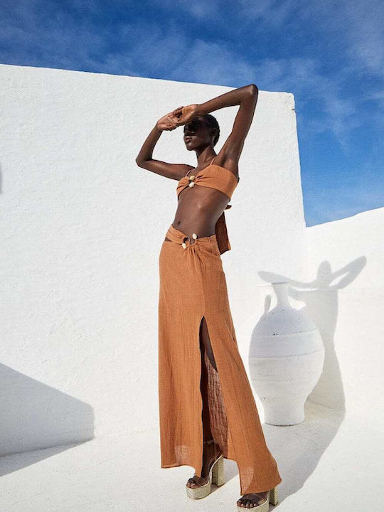 Maxi Skirt Brown