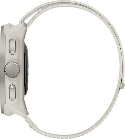 Suunto Run Stainless Steel 46mm Smartwatch with Heart Rate Monitor (Frost Gray)