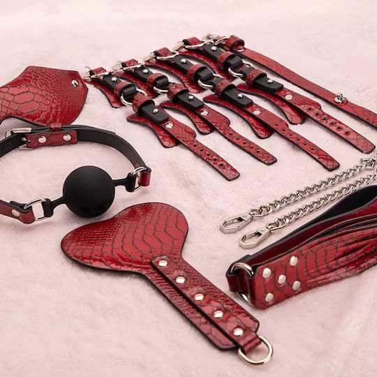 Ophelia's Dream BDSM Kit σε Κόκκινο Χρώμα