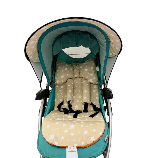 Kinderwagenabdeckung Beige