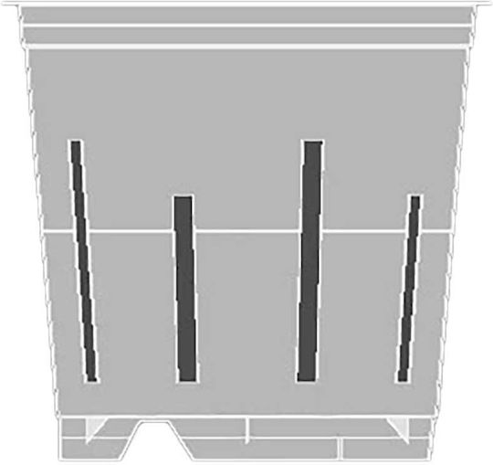 Leni Design Jar Plastic Transparent