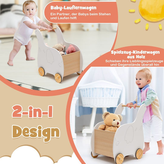 Costway Baby Lauflernhilfe TP10081 Grau