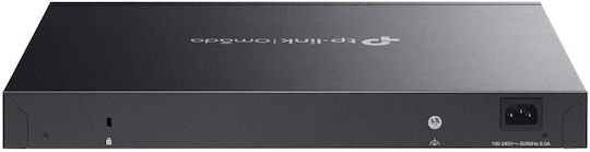 TP-LINK SG5428XMPP Managed L3 PoE++ Switch with 24 Gigabit (1Gbps) Ethernet Ports and 4 SFP Ports