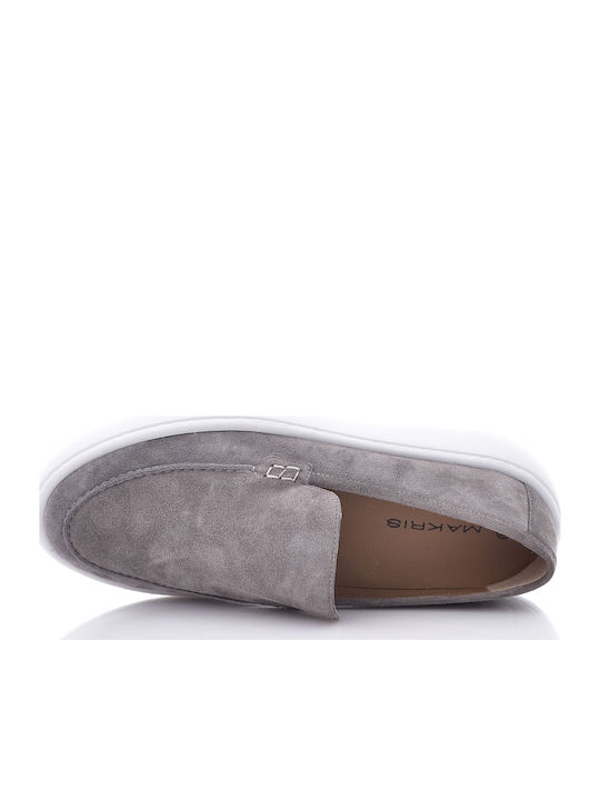 Men's Moccasins Gray
