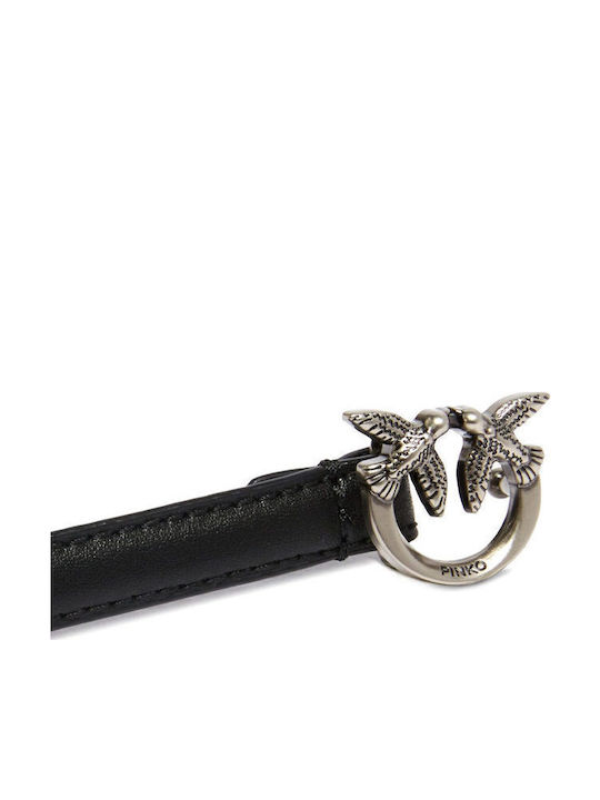 Love Berry Leather Women's Belt Black